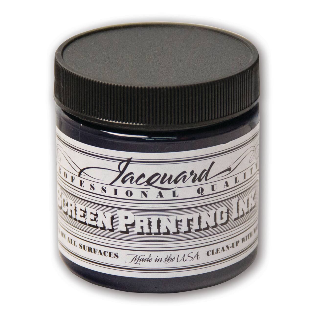 Jacquard Professional Screen Printing Ink, 4oz.